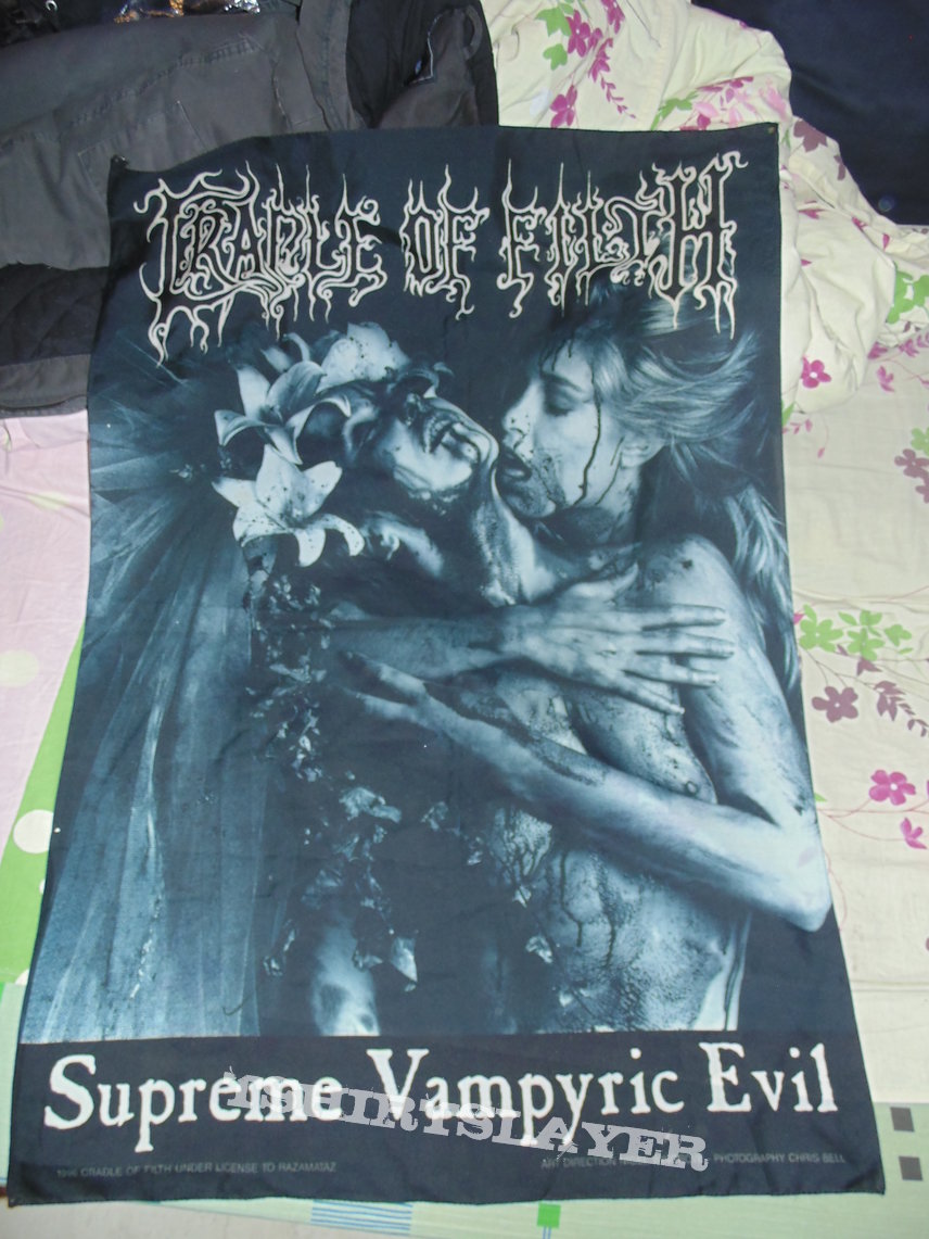 Cradle Of Filth - Supreme Vampiric Evil flag