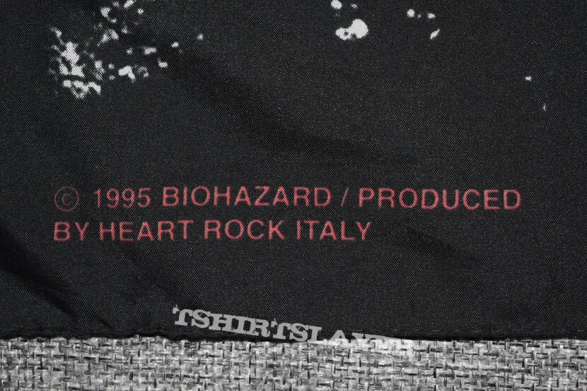 Biohazard poster flag