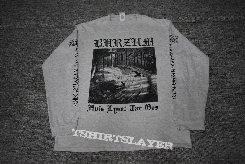 Burzum ‎– Hvis Lyset Tar Oss longsleeve