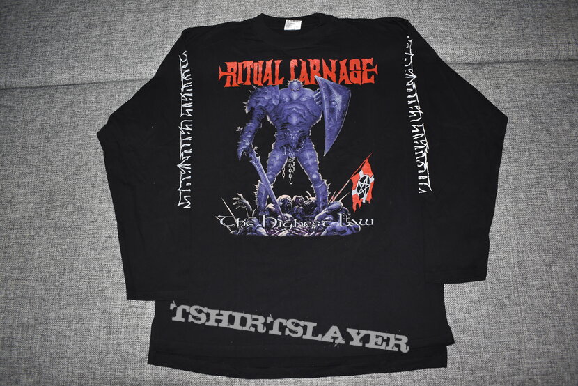Ritual Carnage ‎– The Highest Law | TShirtSlayer TShirt and BattleJacket  Gallery