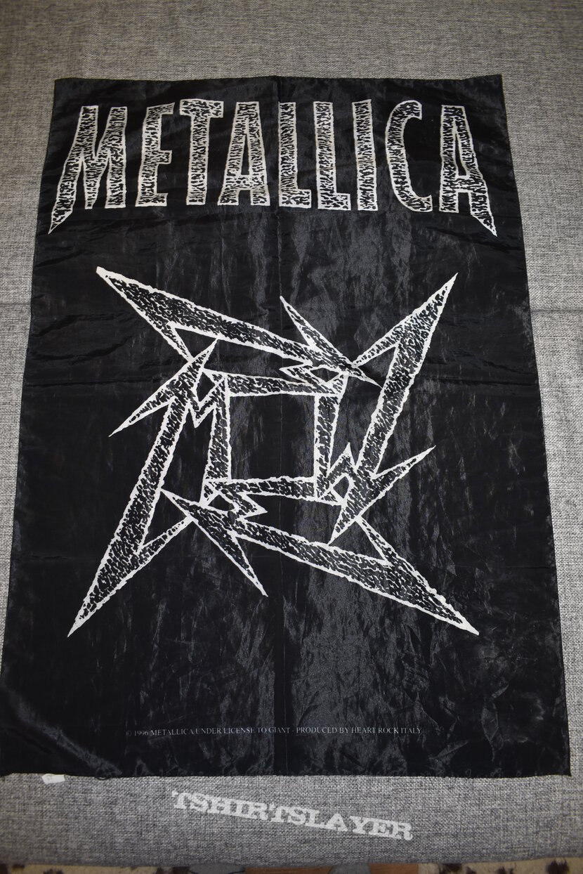 Metallica poster flag