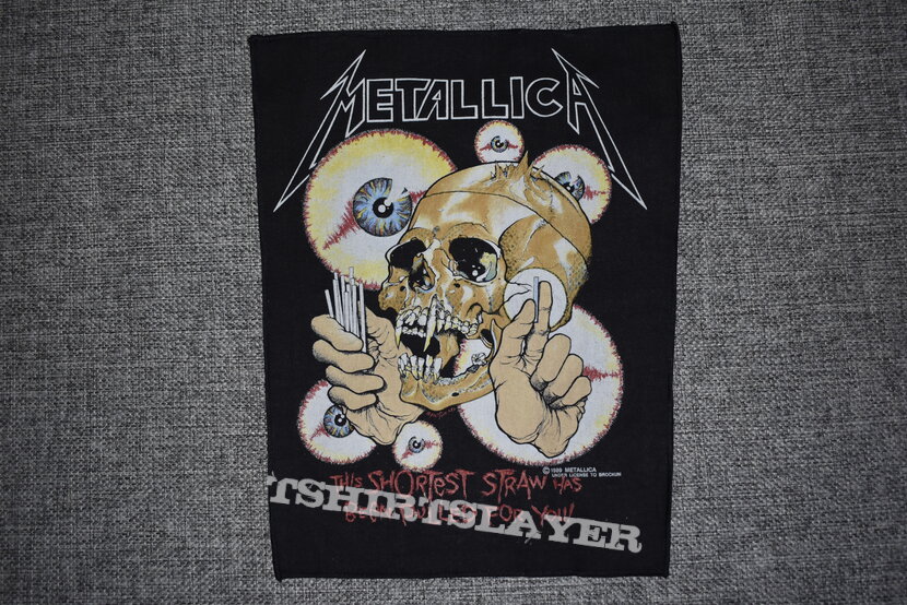 Metallica – Shortest straw has been pulled for you! backpatch