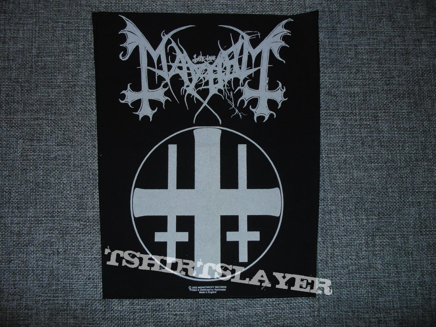 Mayhem ‎– Legion backpatch