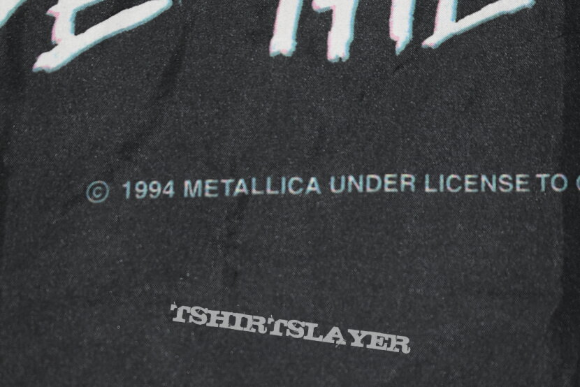 Metallica ‎– Ride The Lightning poster flag