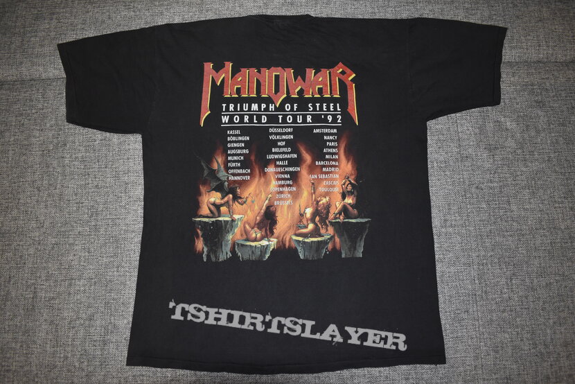 Manowar – Triumph Of Steel World Tour &#039;92