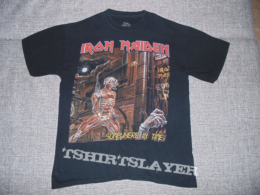 iron maiden somewhere in time t shirt