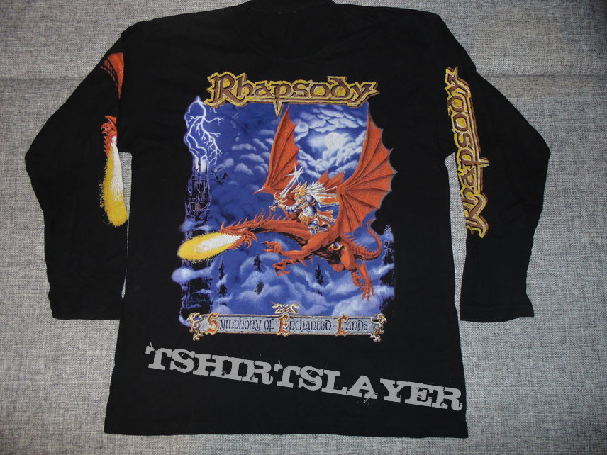 Rhapsody Of Fire Rhapsody ‎– Symphony Of Enchanted Lands | TShirtSlayer  TShirt and BattleJacket Gallery