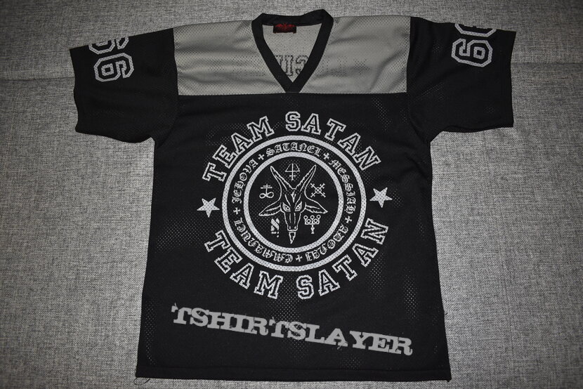 None hockey Team Satan 666 shirt