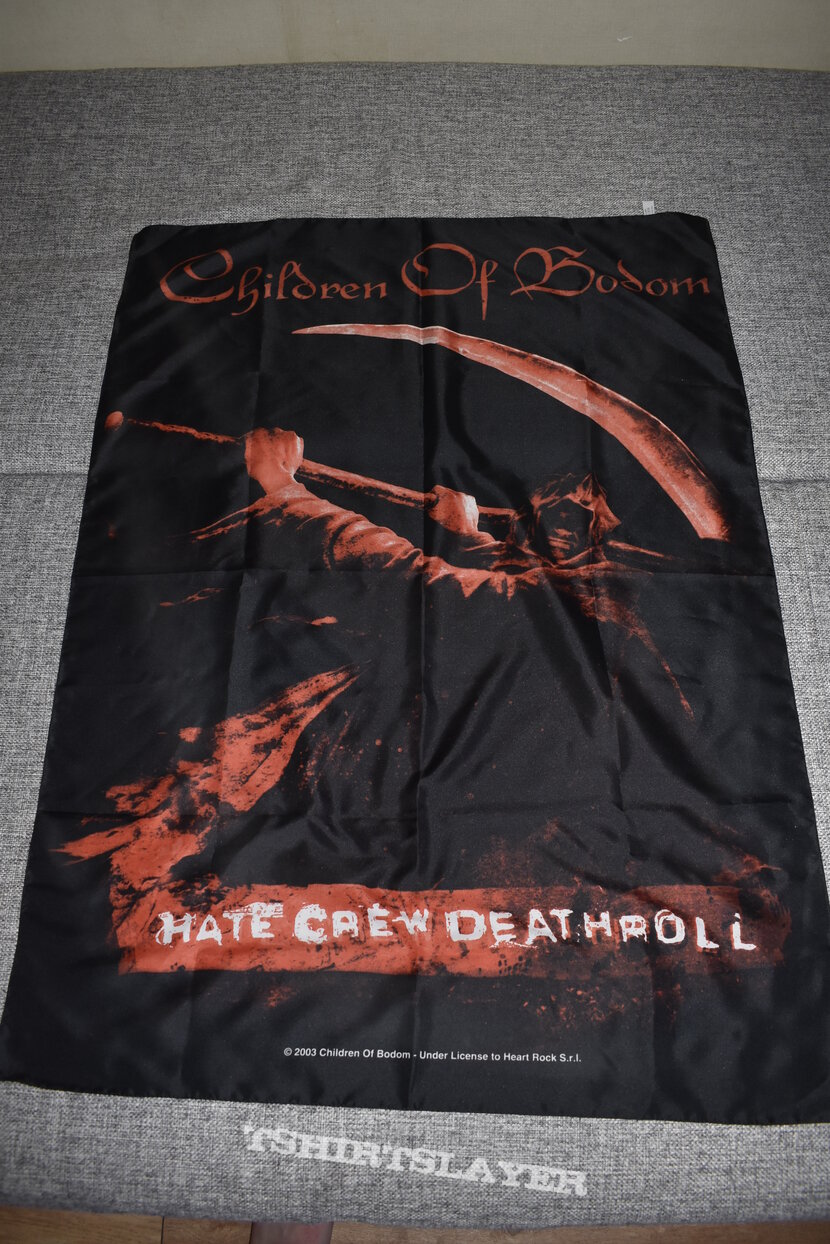 Children Of Bodom ‎– Hate Crew Deathroll poster flag