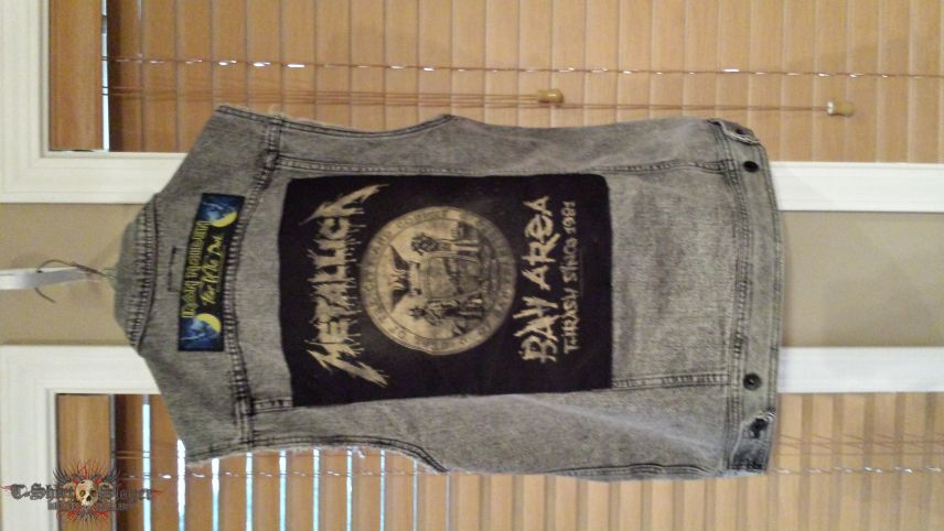 Metallica Battle jacket back patch 