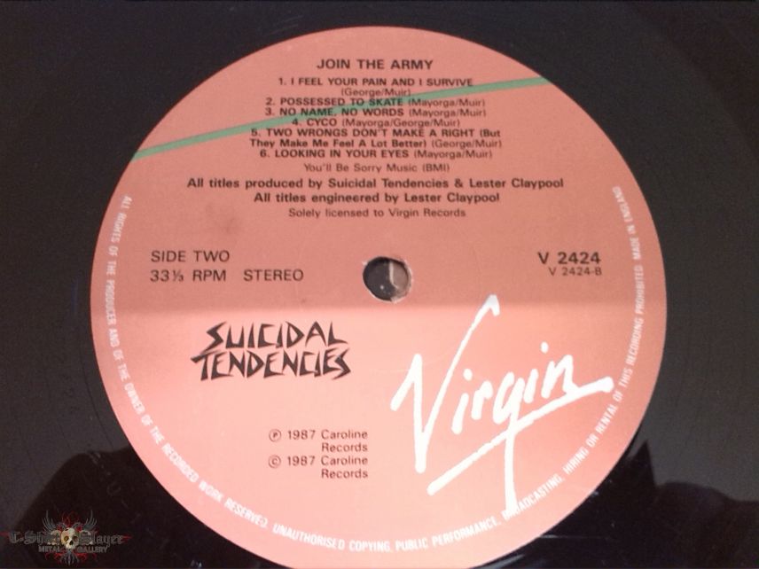 Suicidal Tendencies - Join the Army Vinyl