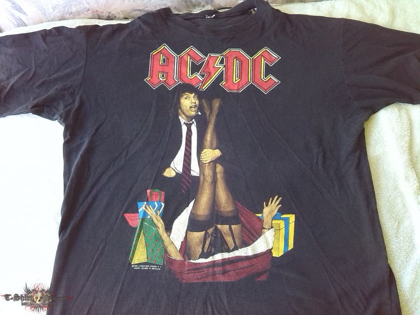 AC/DC - - BattleJacket and TShirtSlayer Gallery Christmas Shirt TShirt | For Mistress