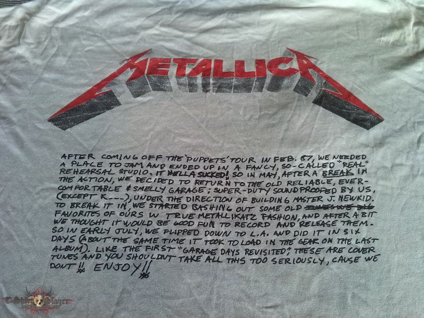 Metallica - Crash Course in Brain Surgery - Shirt