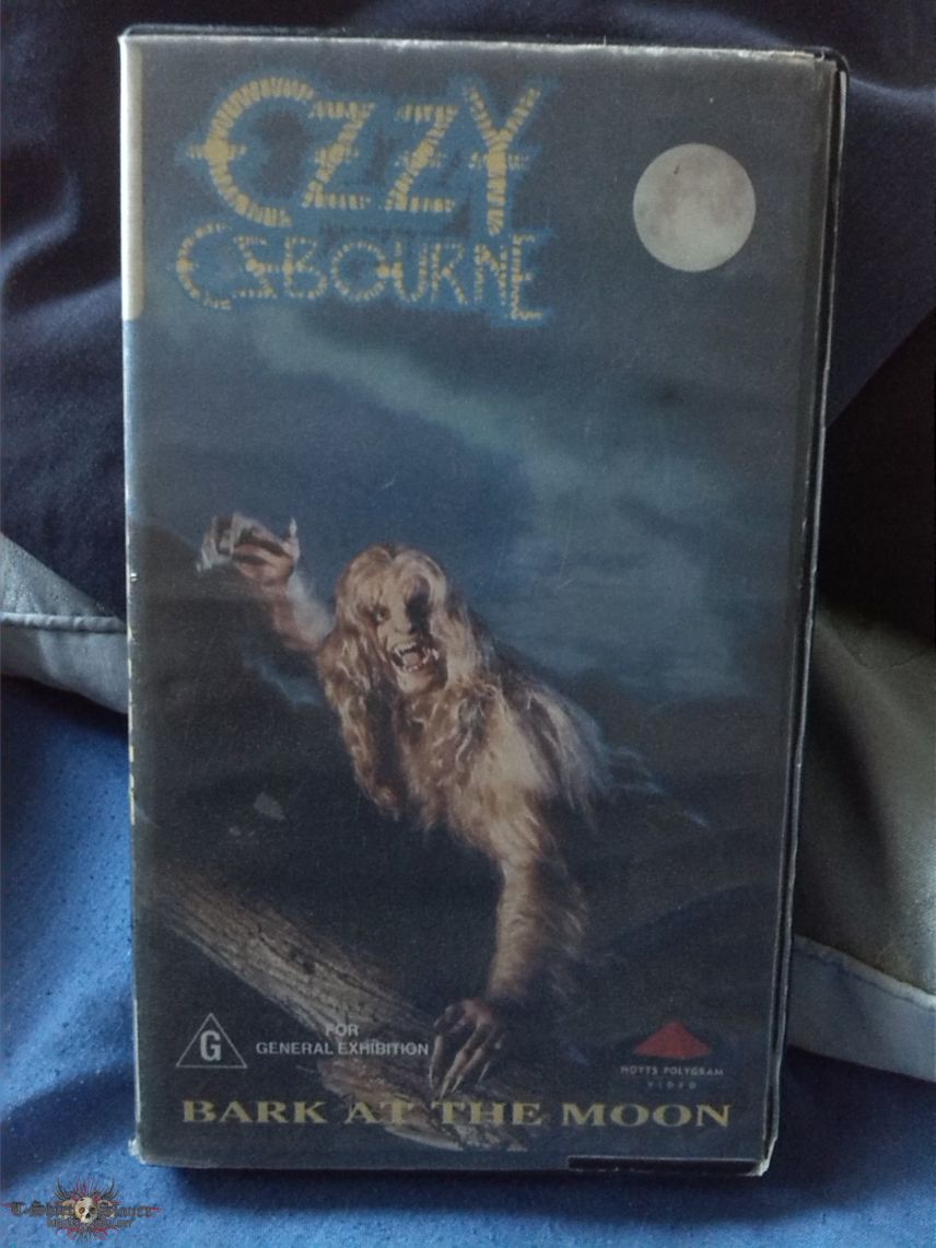 Ozzy Osbourne - Bark at the Moon - VHS