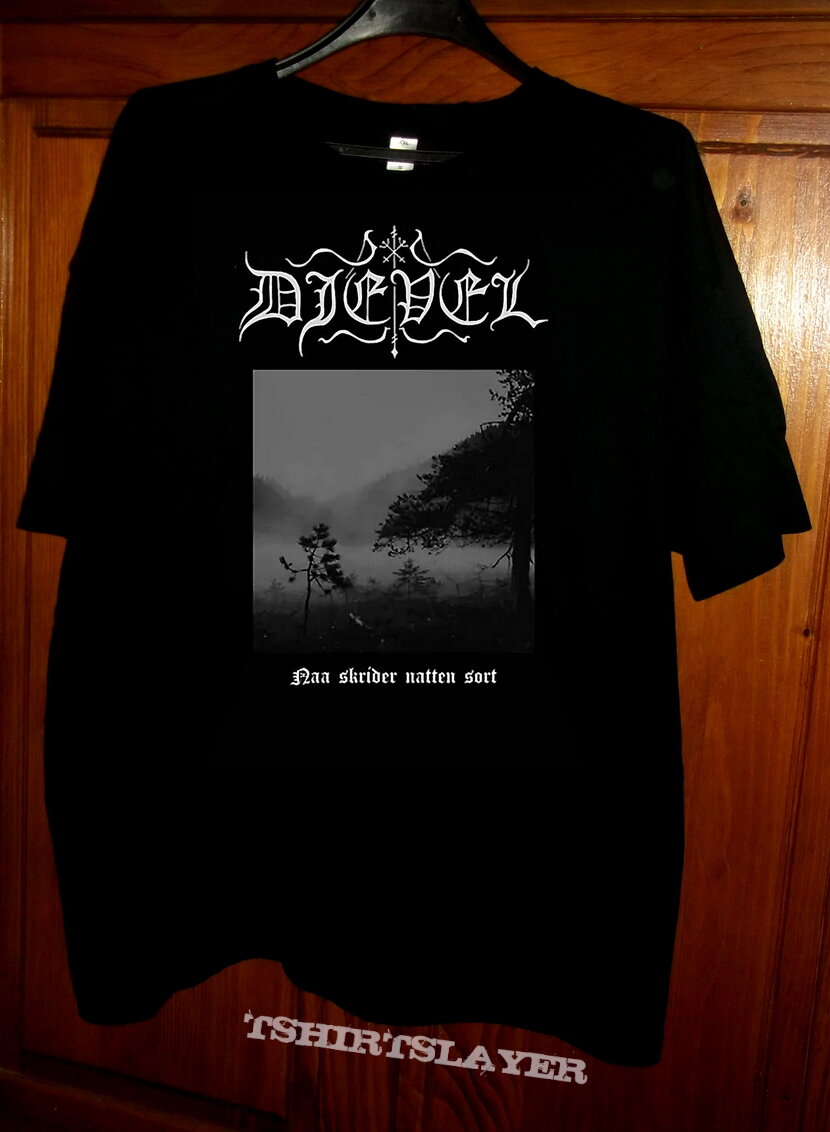 Djevel - Naa skrider natten sort shirt