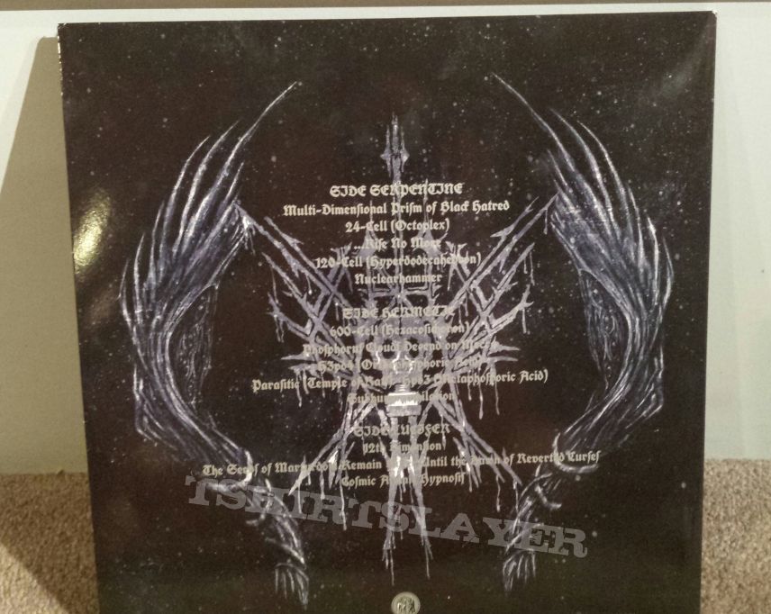Nuclearhammer &quot;Serpentine Hermetic Lucifer&quot; DLP Silver splatter Vinyl