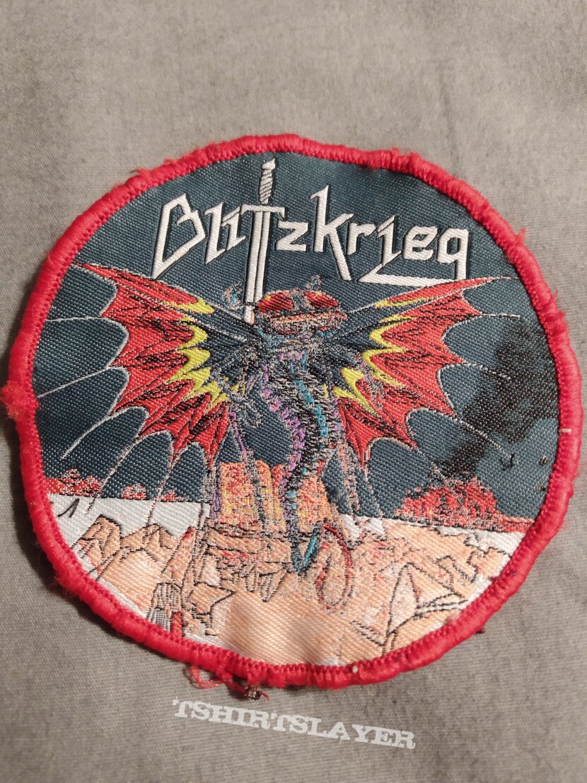 Blitzkrieg A time of changes woven patch