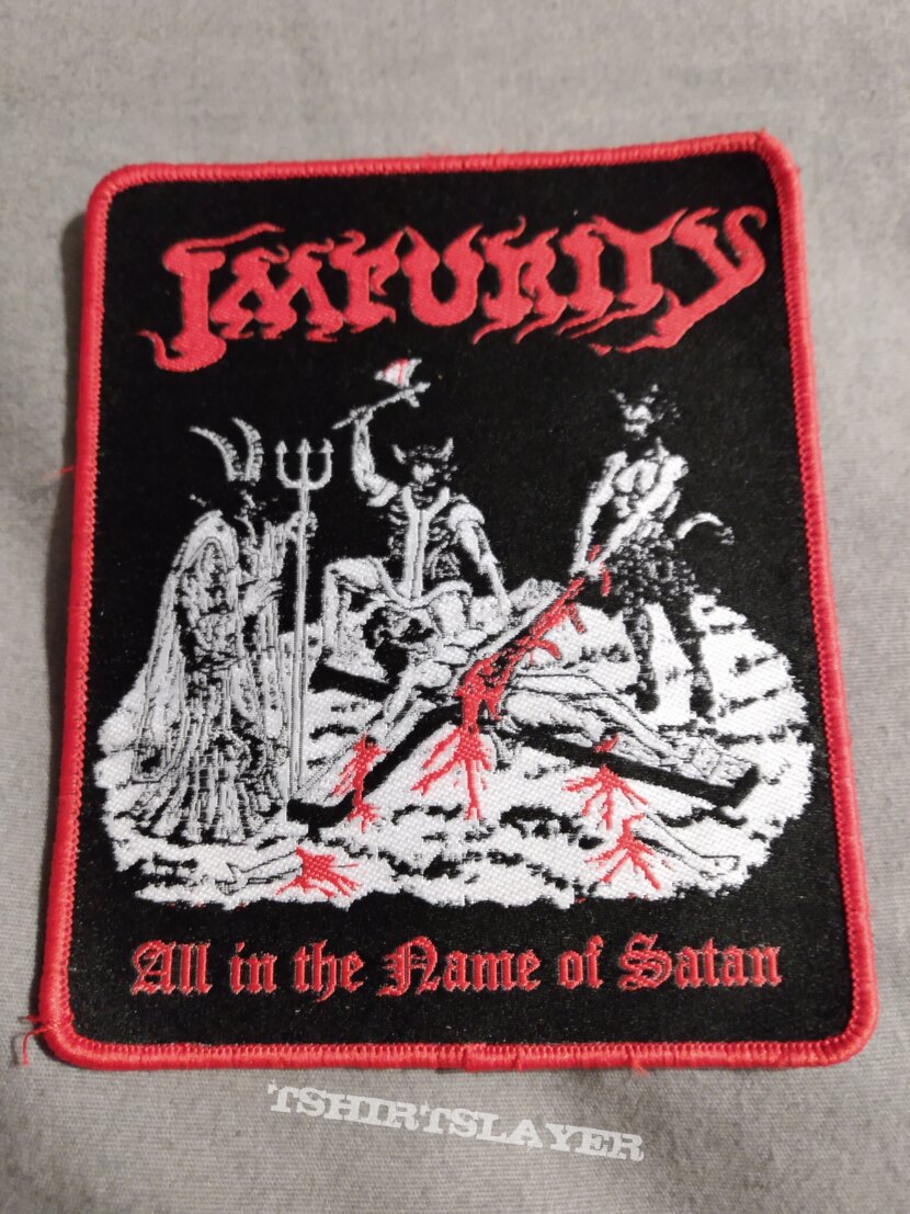 IMPURITY All in the Name of Satan official patch