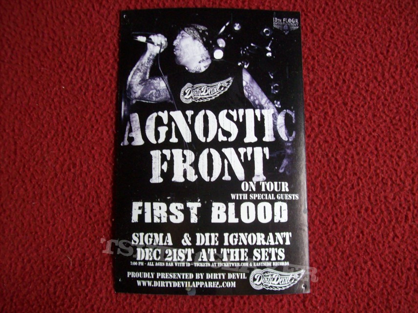 Agnostic Front/Flyer