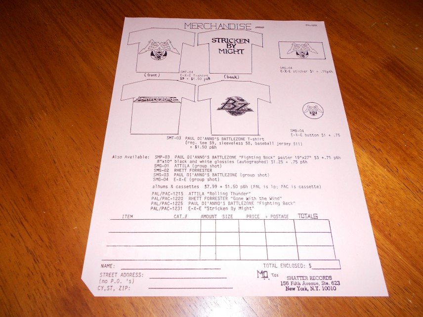  E-X-E/Stricken By Might LP