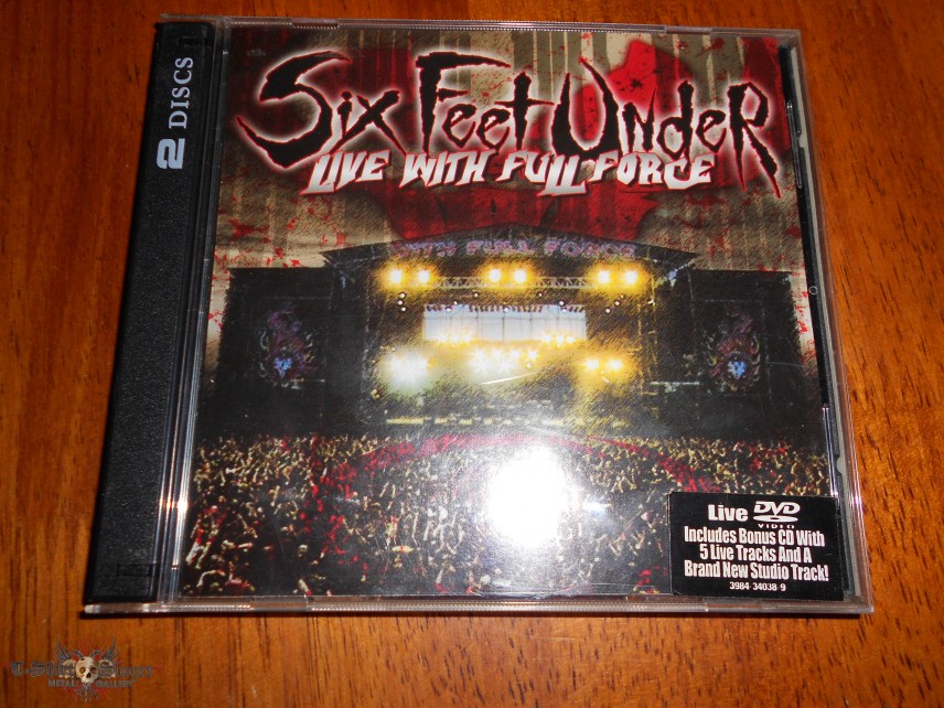  Six Feet Under ‎/ Live With Full Force 