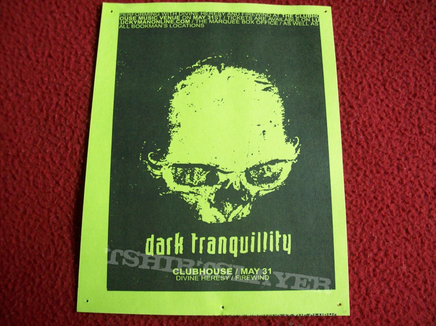 Dark Tranquillity/Flyer