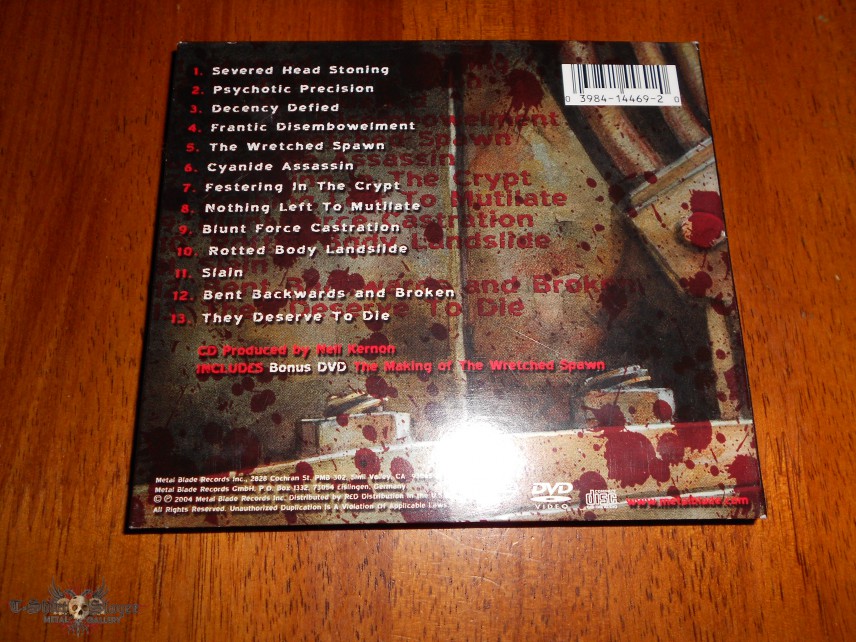  Cannibal Corpse ‎/ The Wretched Spawn