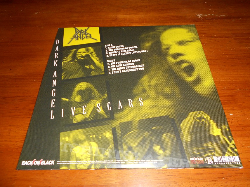  Dark Angel/Live Scars reissue