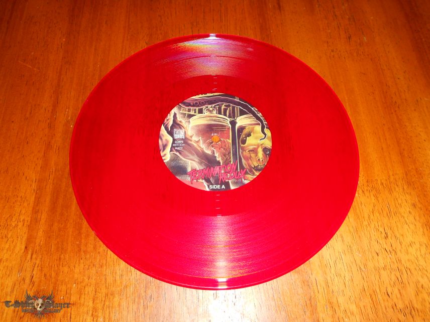  Aborted ‎/ Termination Redux  Transparent Red 10&quot; EP