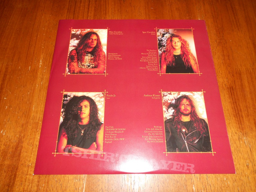  Sepultura/Arise LP