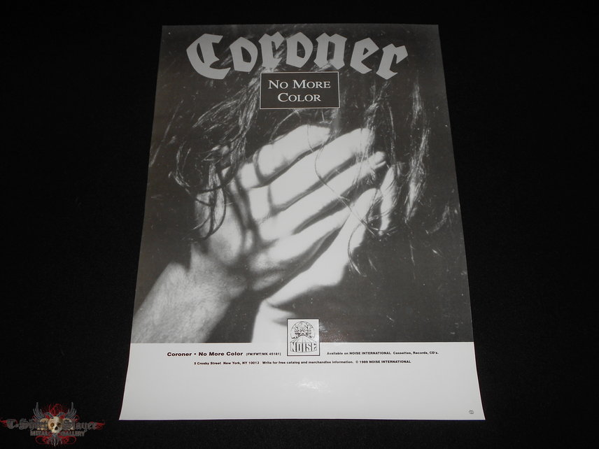 Coroner / Poster