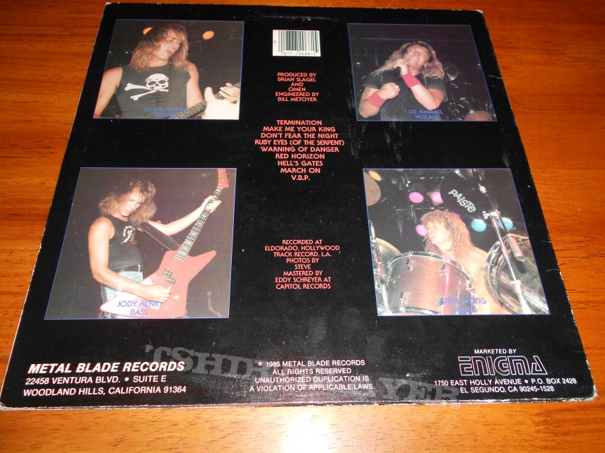 Omen/Warning of Danger LP Omen/Warning of Danger LP