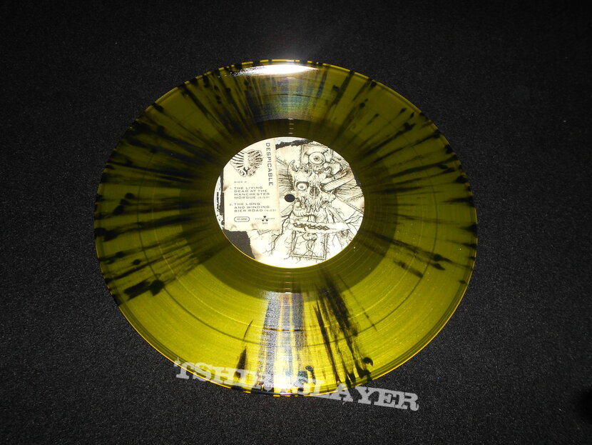  Carcass / Despicable Yellow with Black Splatter LP