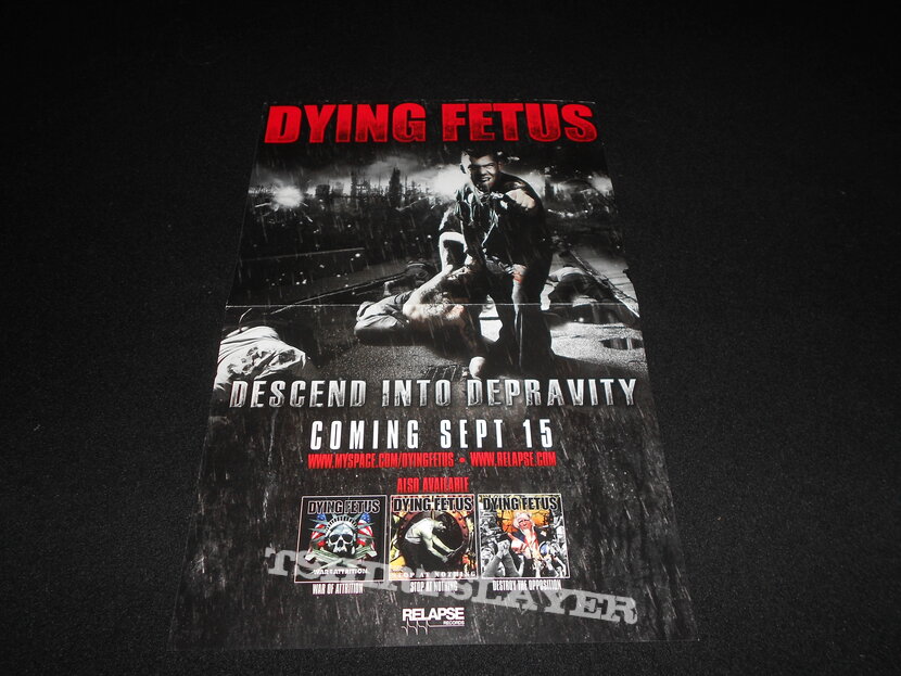 Dying Fetus / Poster