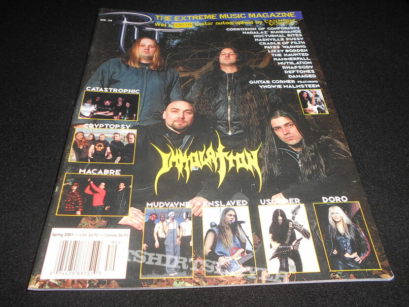 Immolation / Pit Magazine