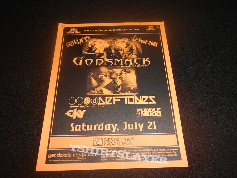 Godsmack, Deftones / Flyer