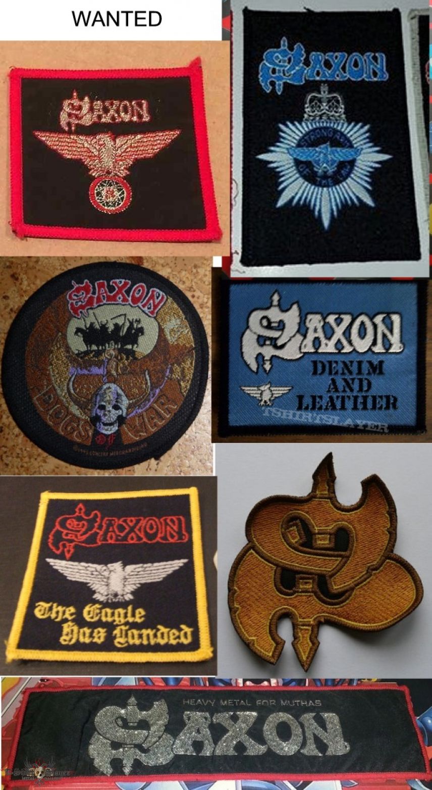 Saxon Original Patches (2)