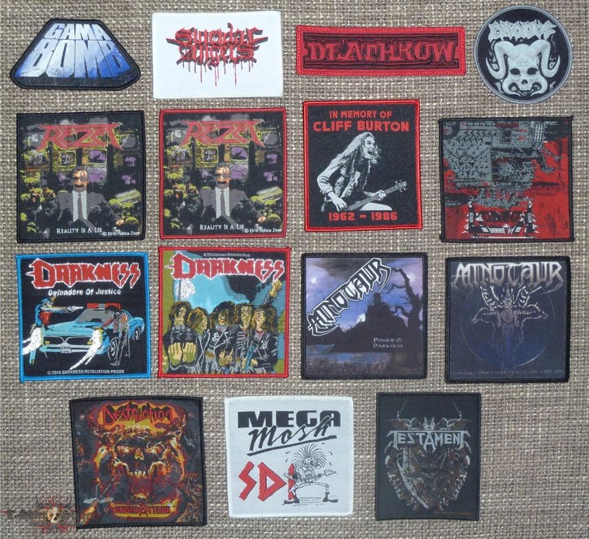 Flotsam And Jetsam Mixed Thrash Metal Original Patches