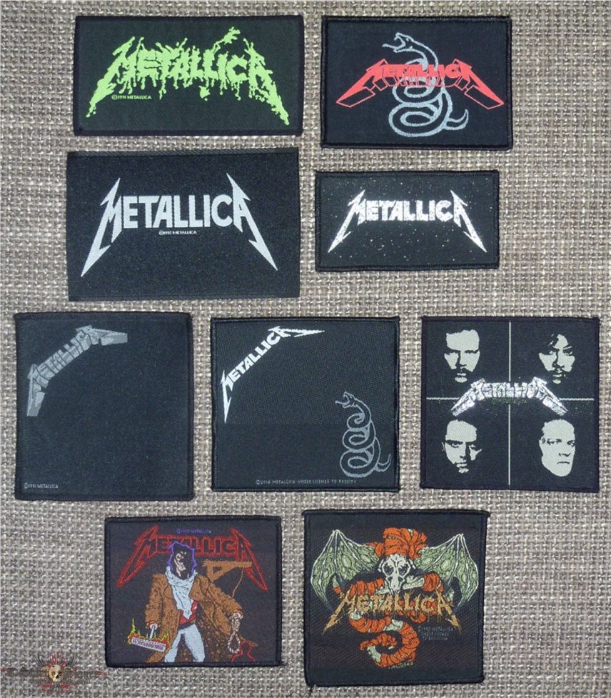 Metallica Original Patches