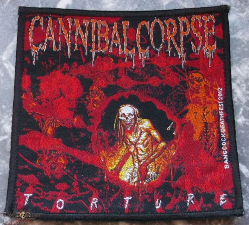 Cannibal Corpse Torture Bangcock Deathfest 2012 Patch