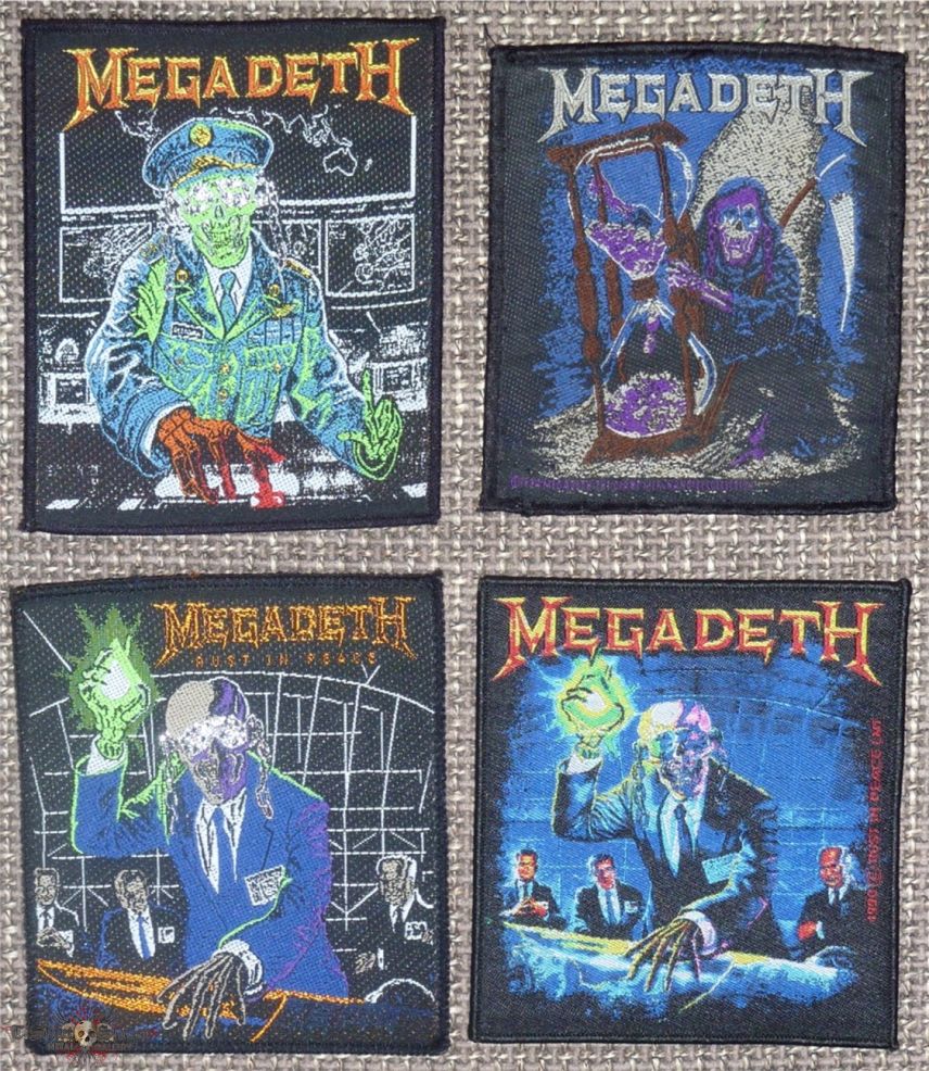 Megadeth Original Patches