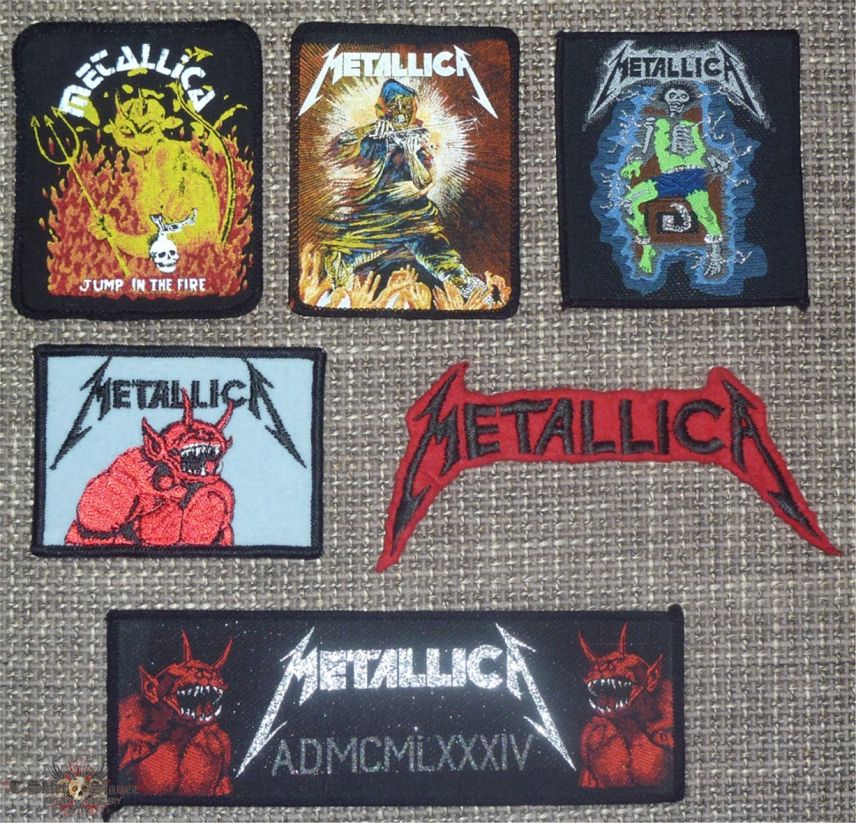 Metallica Original Patches