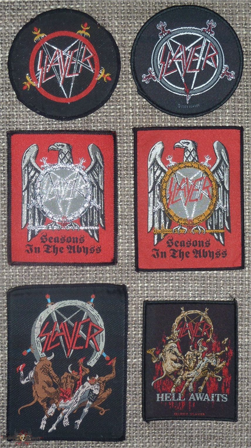 Slayer Original Patches