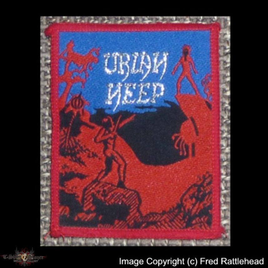 Uriah Heep The Magician&#039;s Birthday Woven Patch