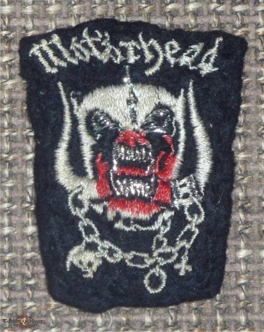 Motörhead Snaggletooth Vintage Tour Shape Patch