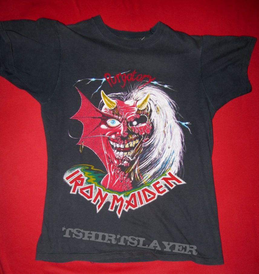 Iron Maiden Purgatory T-shirt  Killer World Tour 81 