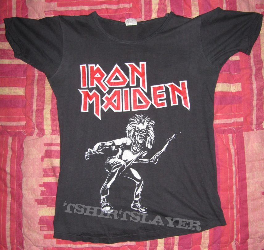 Iron Maiden  Xmas 80 Tour shirt