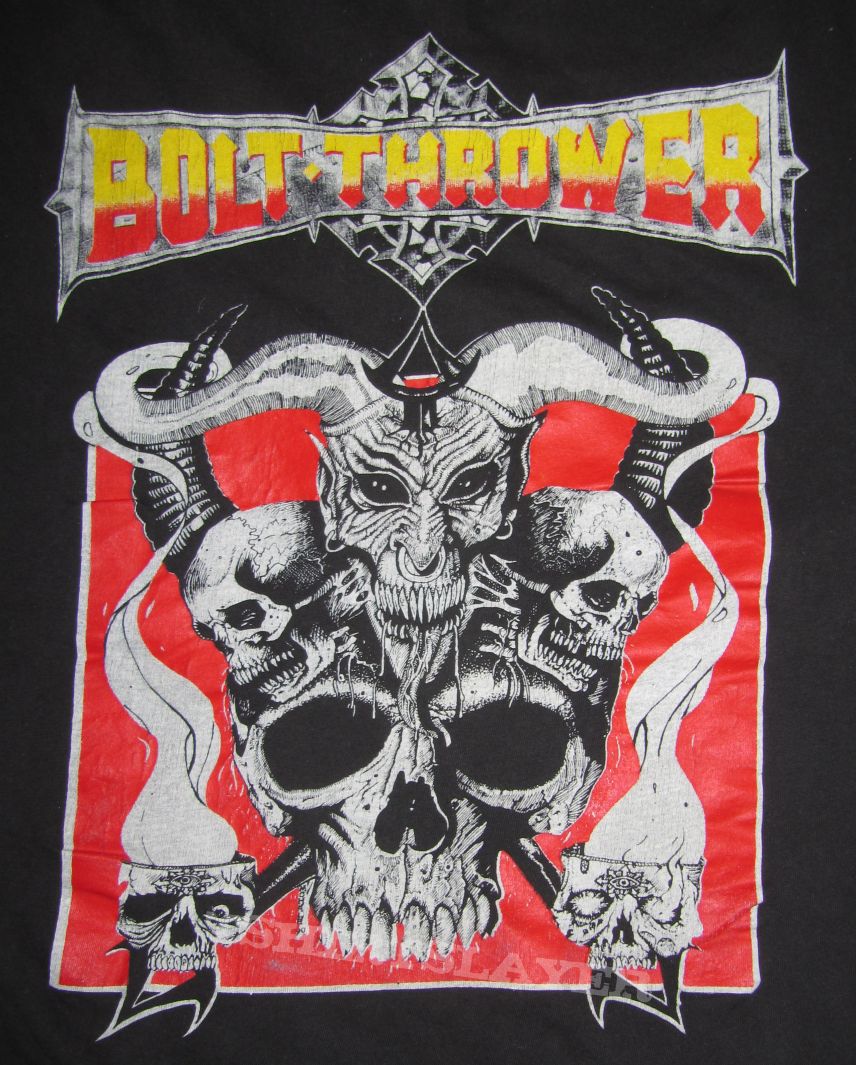BOLT THROWER Warmaster T-shirt 1991 