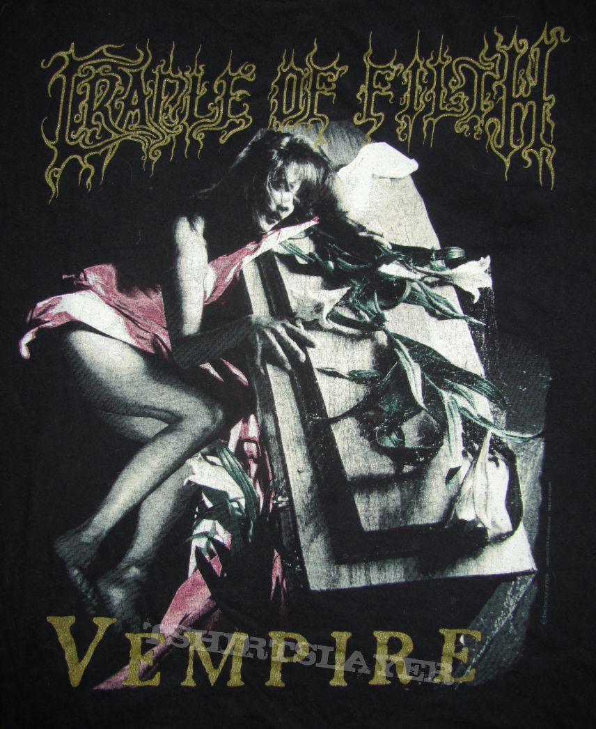 Cradle Of Filth Vempire T-shirt 1996