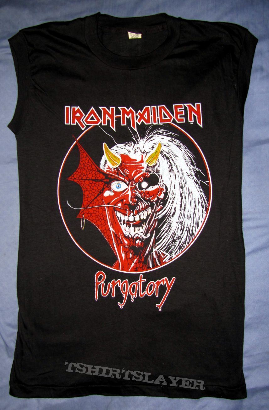 Iron Maiden  Purgatory Muscle-shirt (black) 1982-83 US